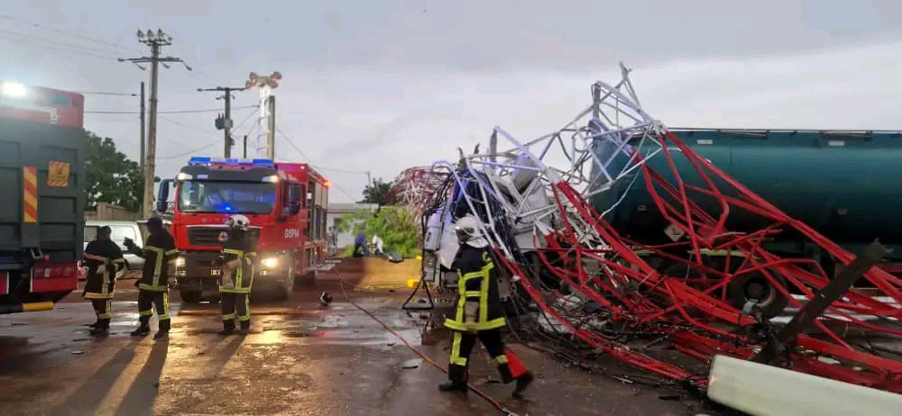 Côte d’Ivoire- Korhogo/ Effondrement d’un Pylône Téléphonique à Korhogo, 3 Morts et 3 Blessés